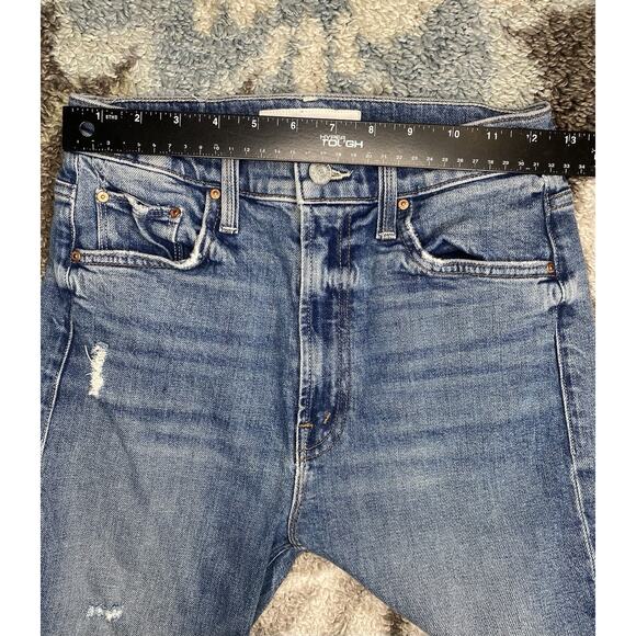 MOTHER Superior Jeans Womens Sz 26 Rider Ankle Far Beyond The Sky Casual Pants - Picture 10 of 12